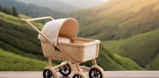 Wooden Baby Doll Stroller wooden-baby-doll-stroller-featured-image